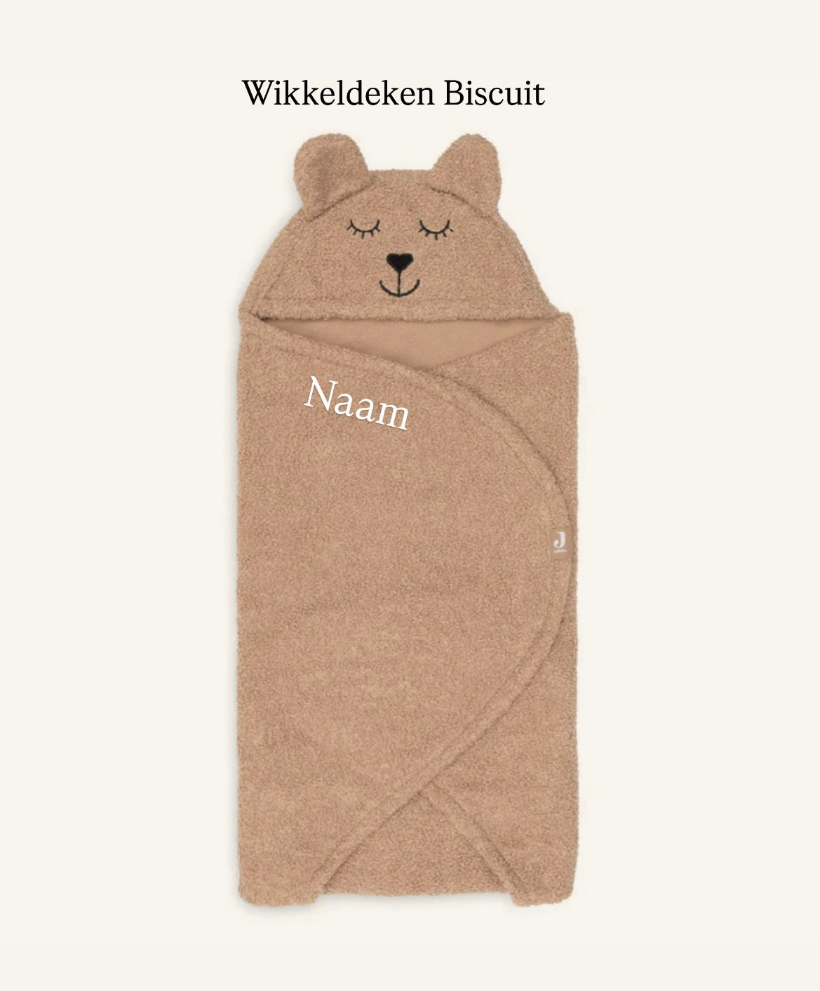 Wikkeldeken Bear Bouclé • Jollein