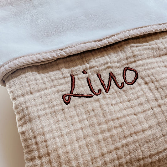 Fleece deken zand • BEARFOOT