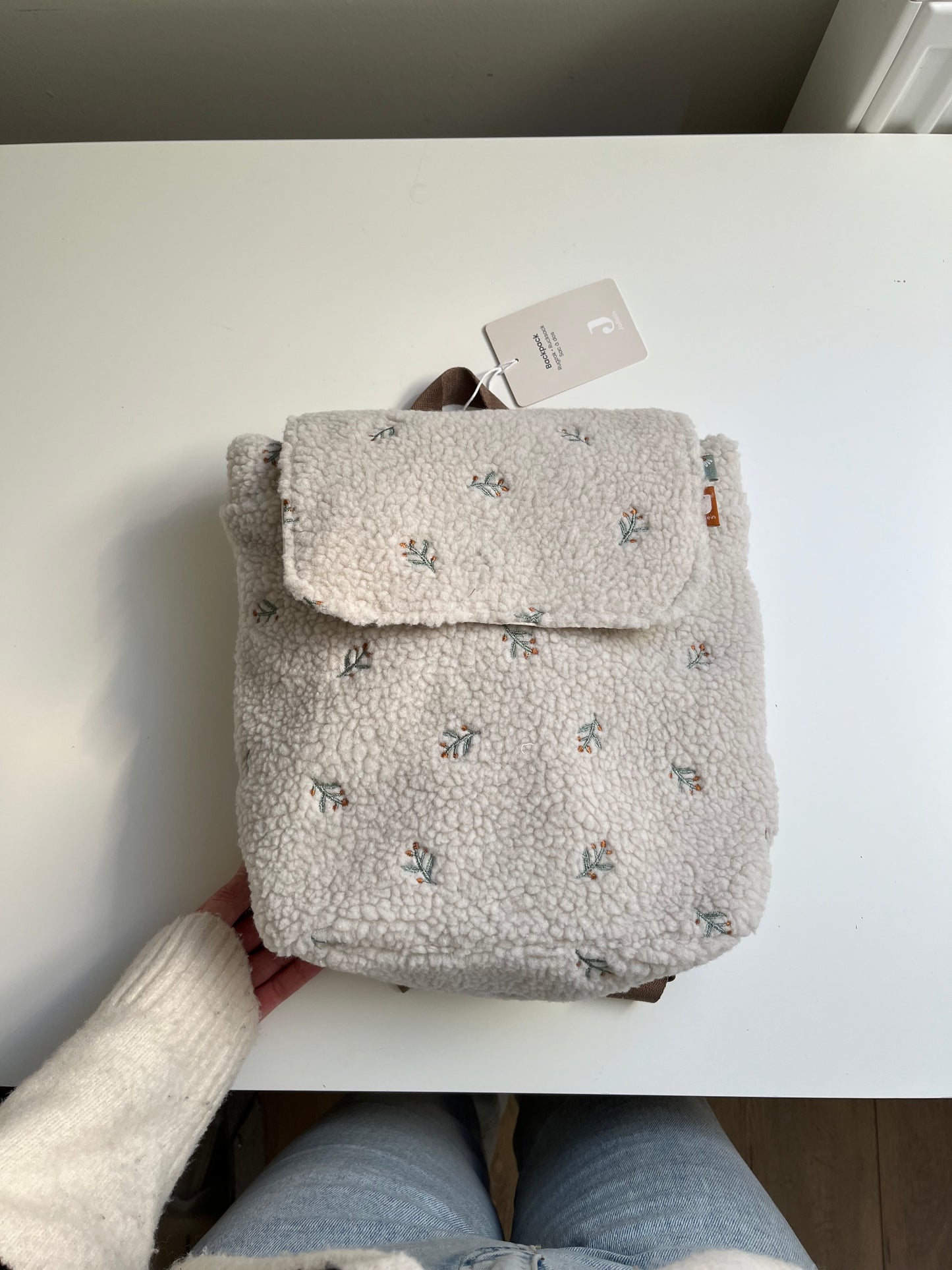 Teddy lovely rugzakje • Jollein