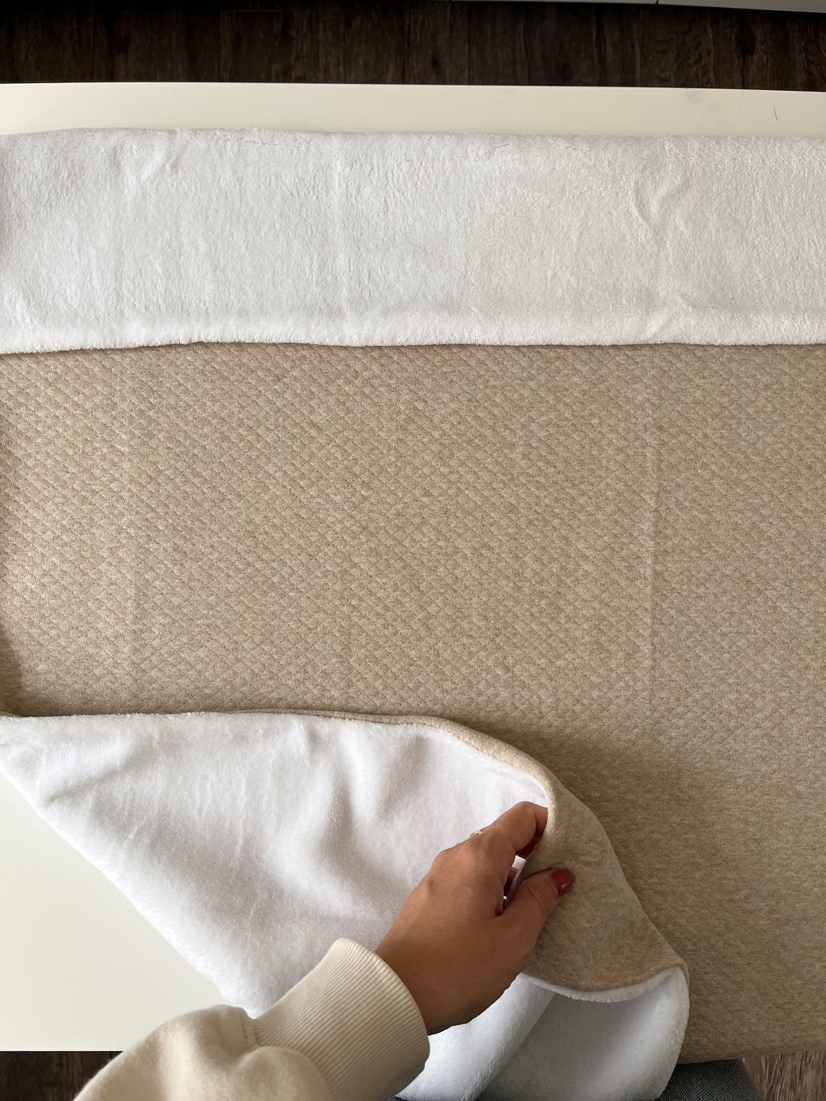 Deken David Camel (beige) • Living Nature