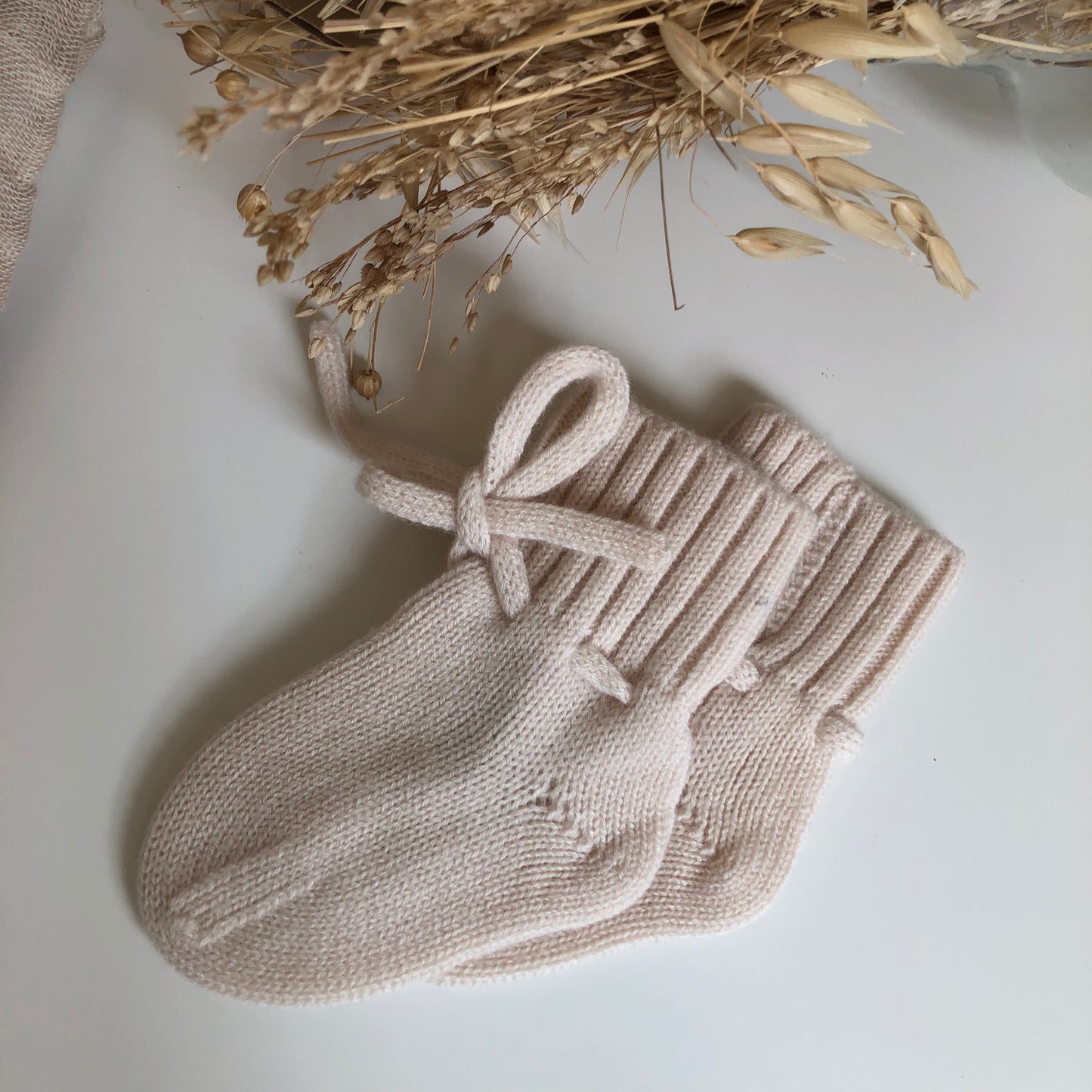Merino wol slofjes • Petite Noé