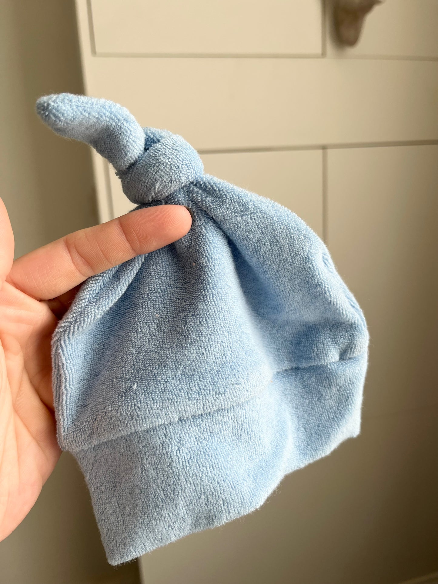 Badstof mutsje blauw • Sodafashion