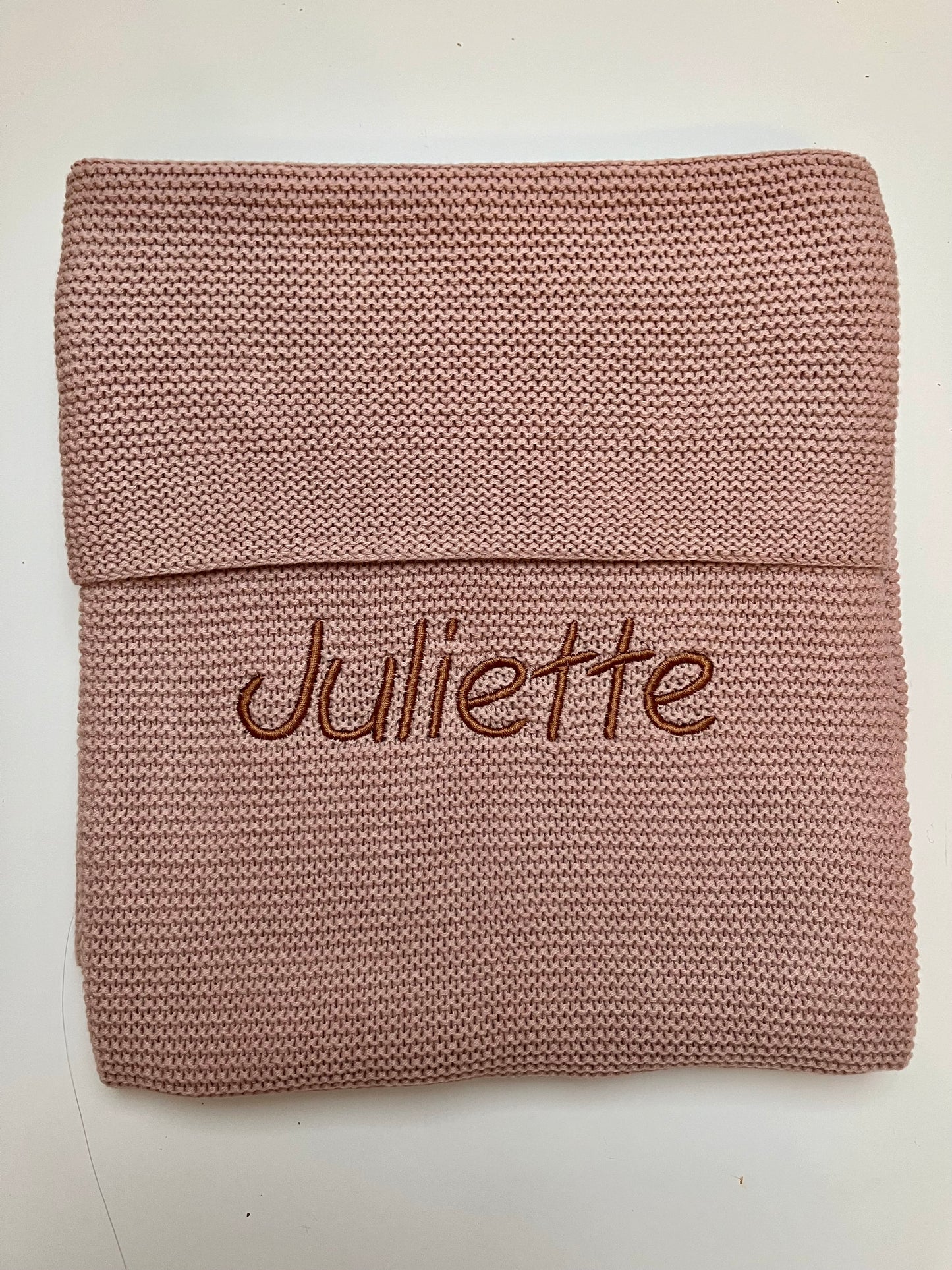 Basic Knit deken wild rose • Jollein