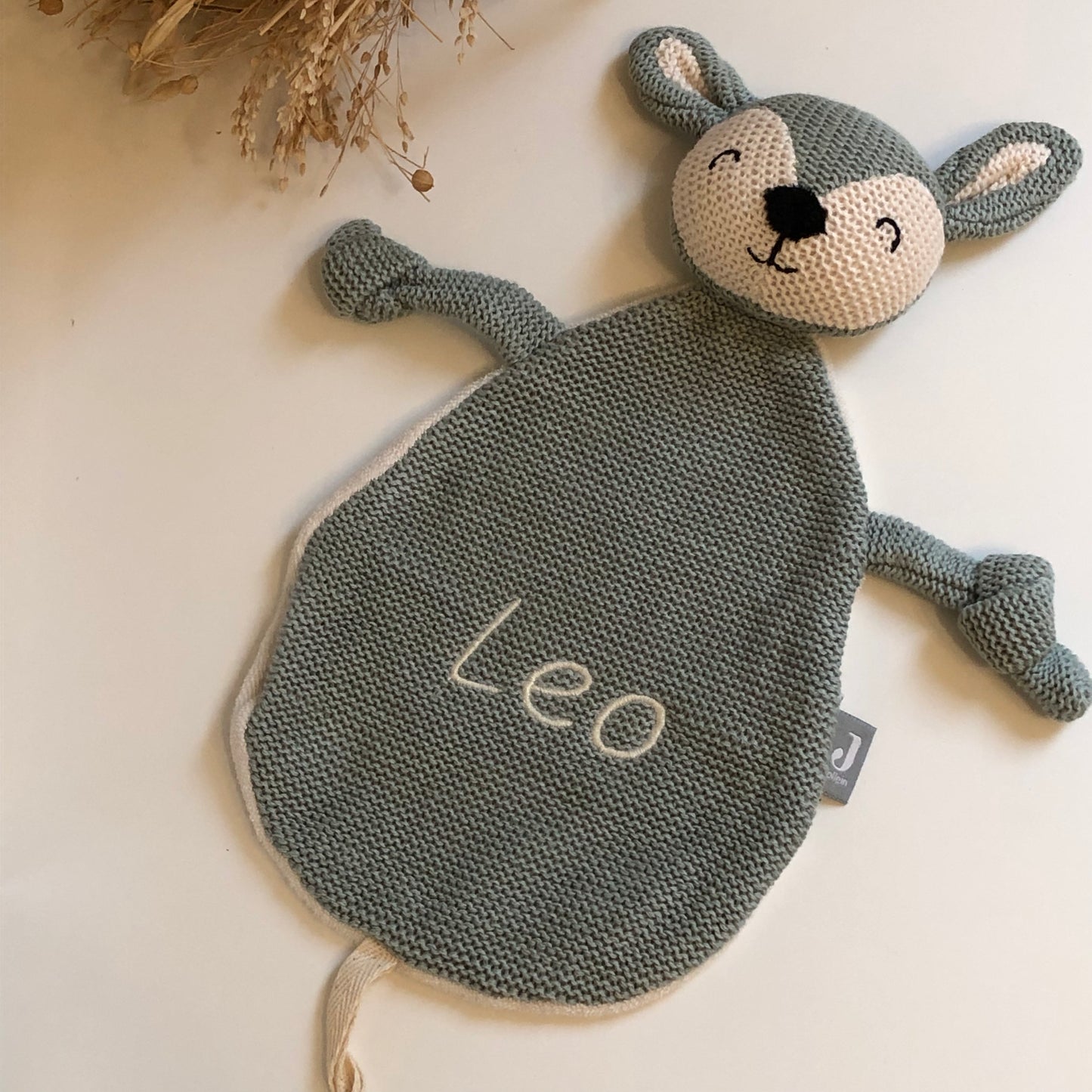 Speendoekje deer ash green • Jollein