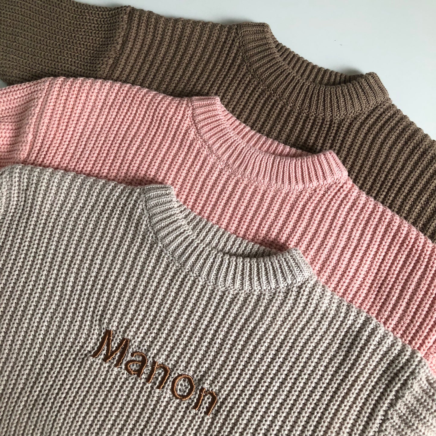 Knit sweater beige • La Olivia Kids