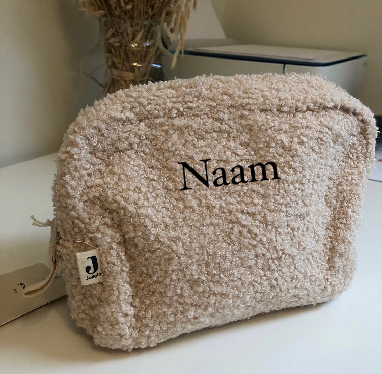 Etui bouclé naturel • Jollein