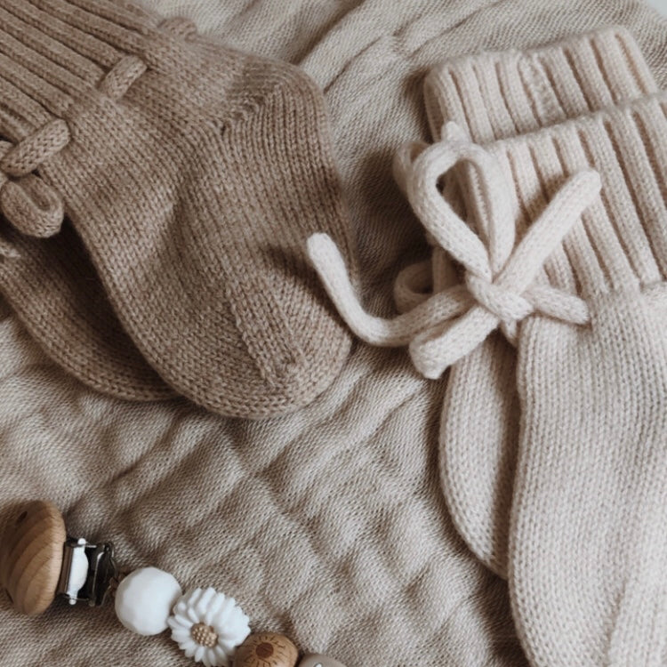 Merino wol slofjes • Petite Noé