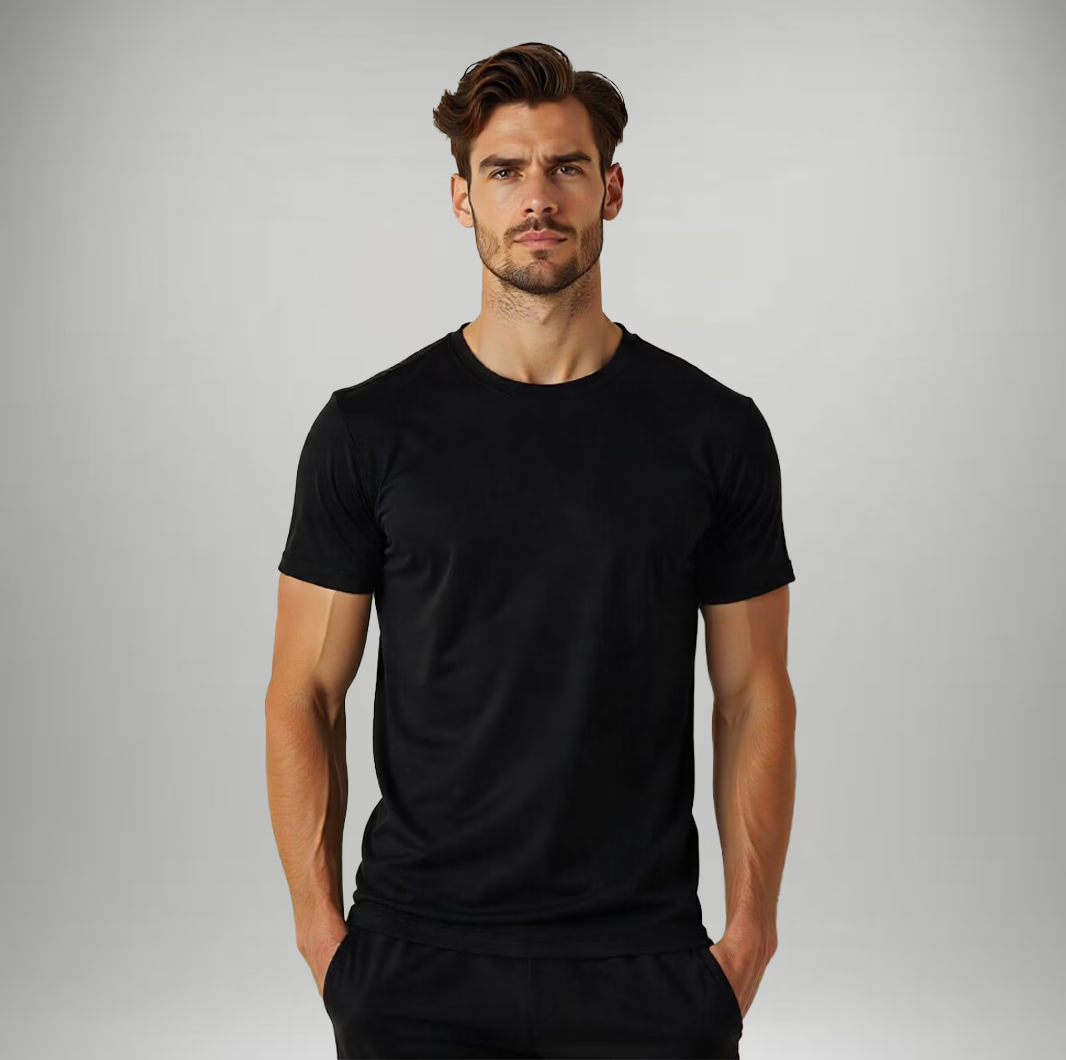shirt marineblauw