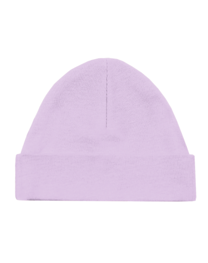 Newborn mutsje lila • liefgemerkt