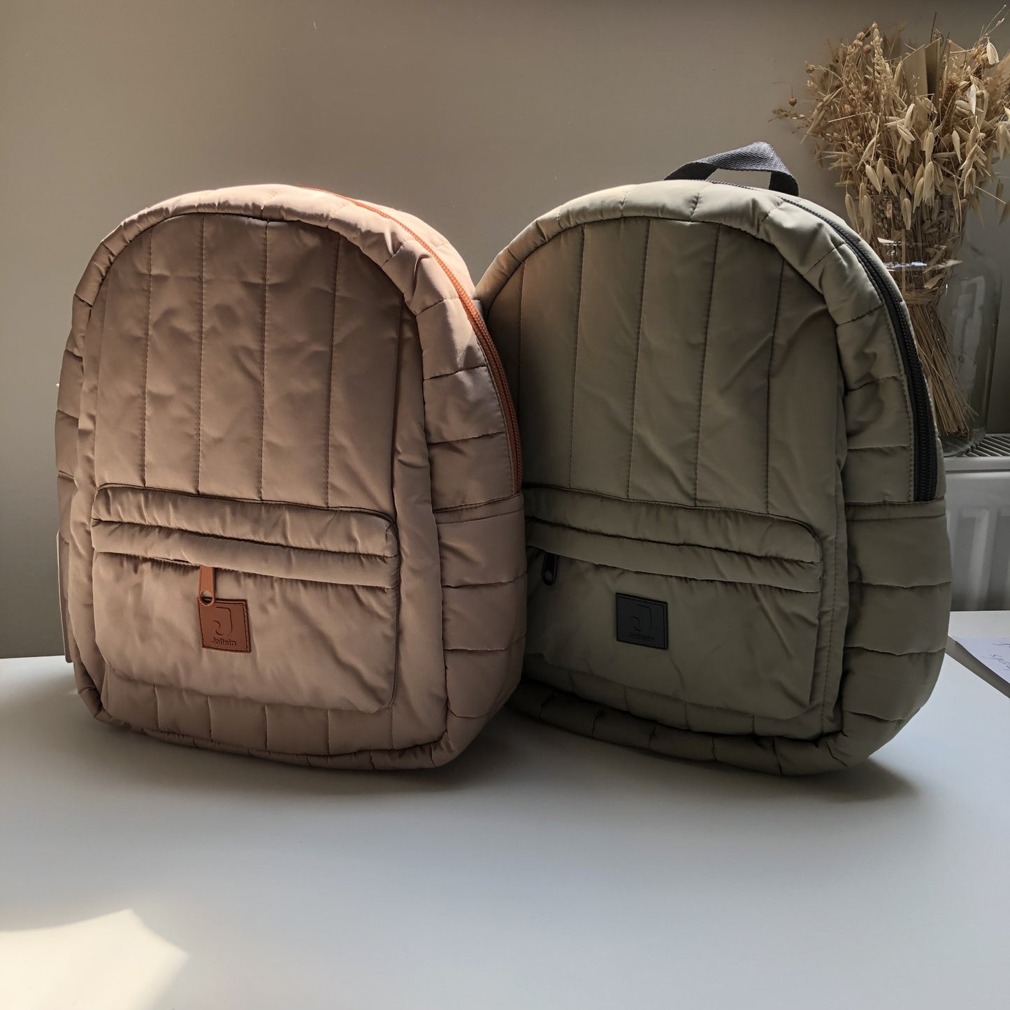Rugzak puffed olive green • Jollein