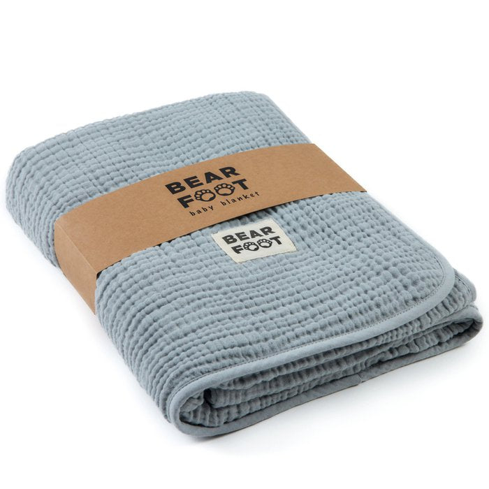 Fleece deken cloud blauw • BEARFOOT