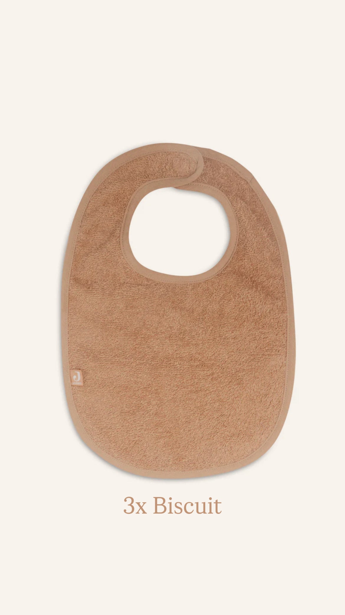 3-pack Slabbetjes badstof • Jollein