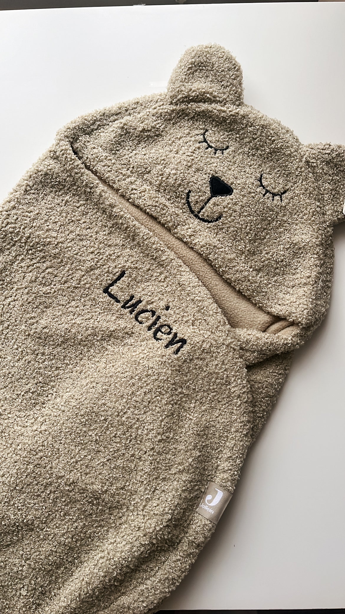 Wikkeldeken Bear Bouclé • Jollein