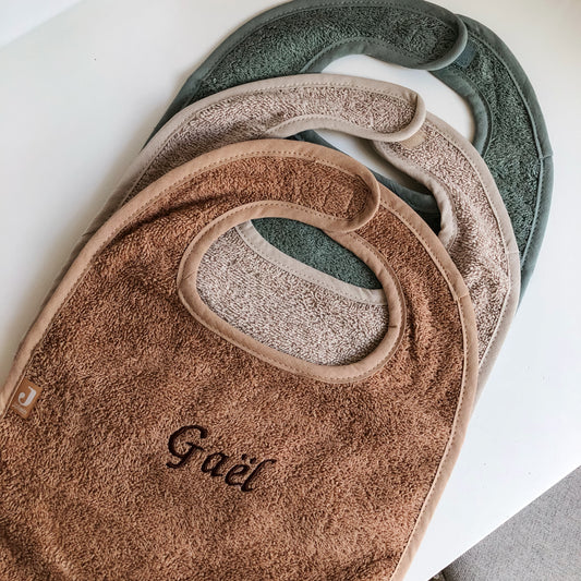 3-pack Slabbetjes badstof • Jollein