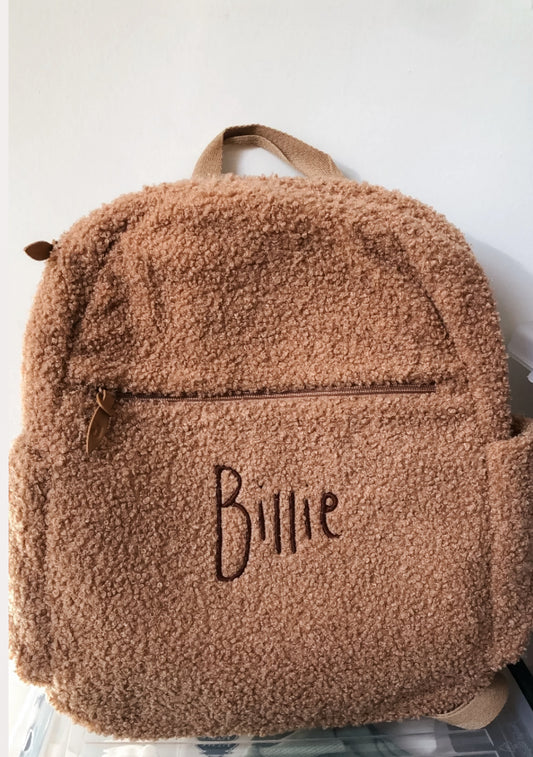 Luier Rugzak bouclé biscuit • Jollein