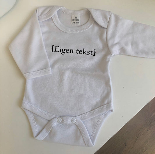 body met eigen tekst • liefgemerkt