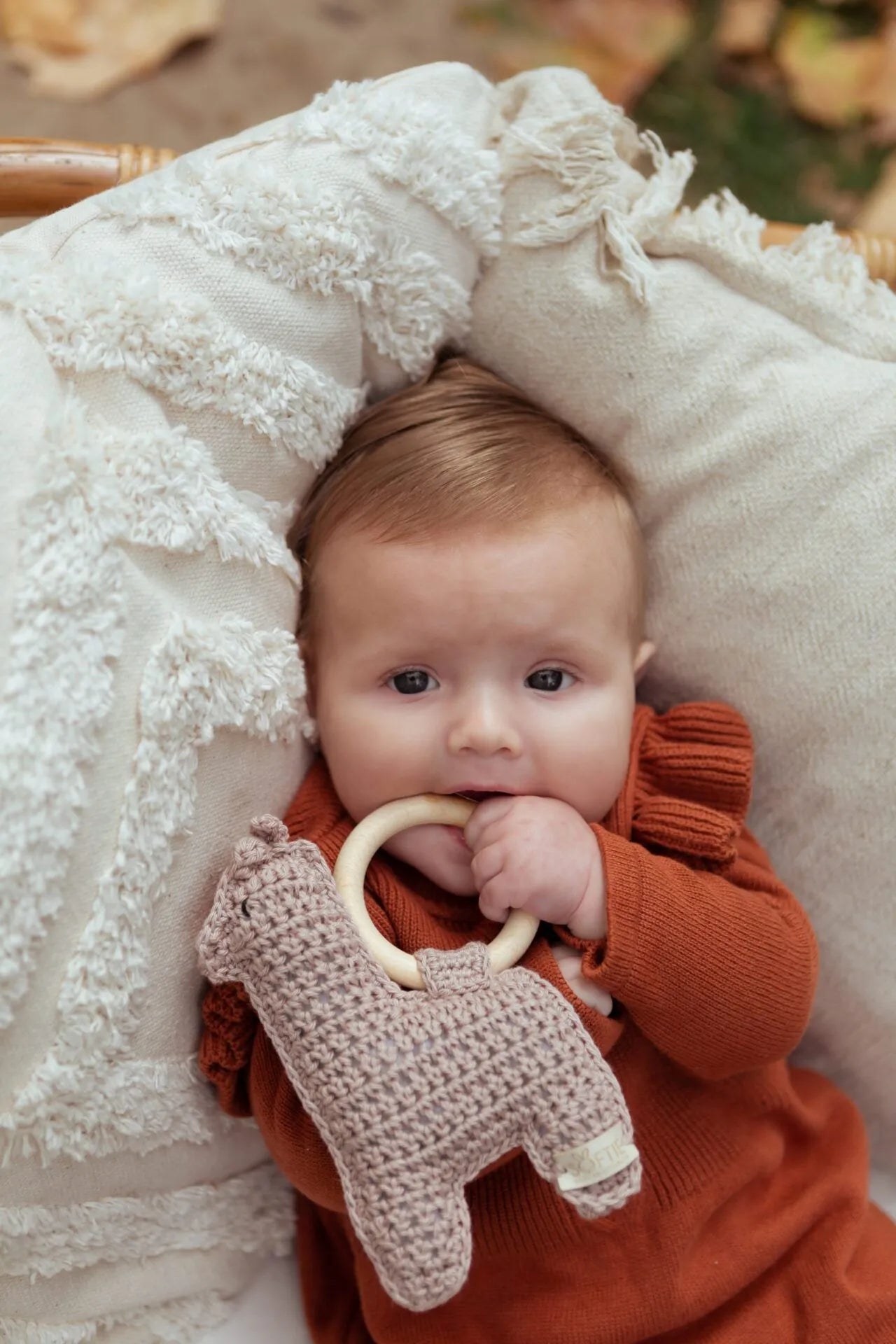 Alpaca rammelaar • Softiebaby musthaves