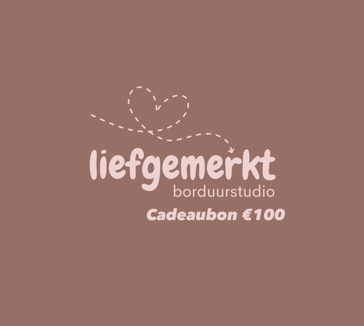 Cadeaubon liefgemerkt