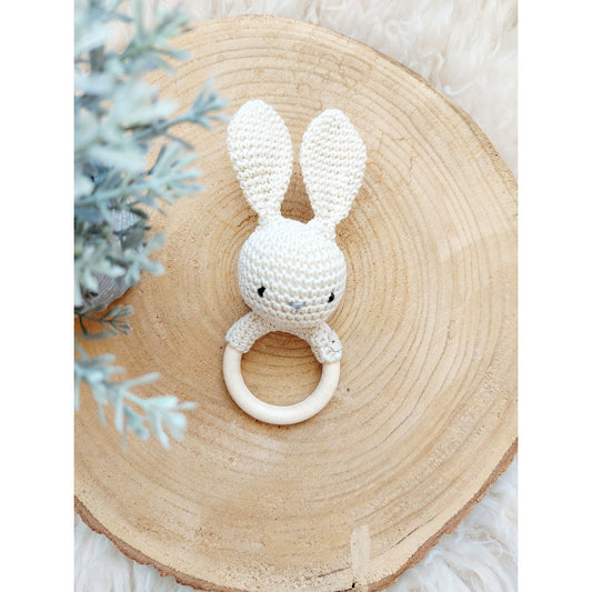 Konijn rammelaartje • Softiebaby musthaves