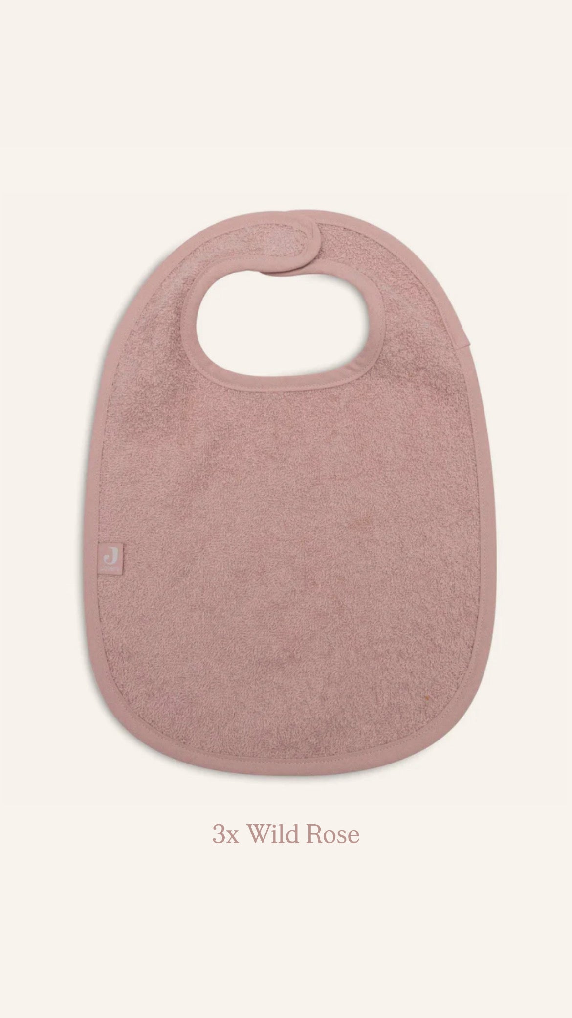 3-pack Slabbetjes badstof • Jollein