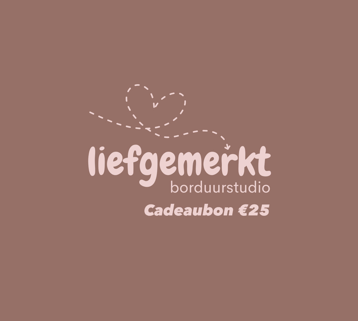 Cadeaubon liefgemerkt