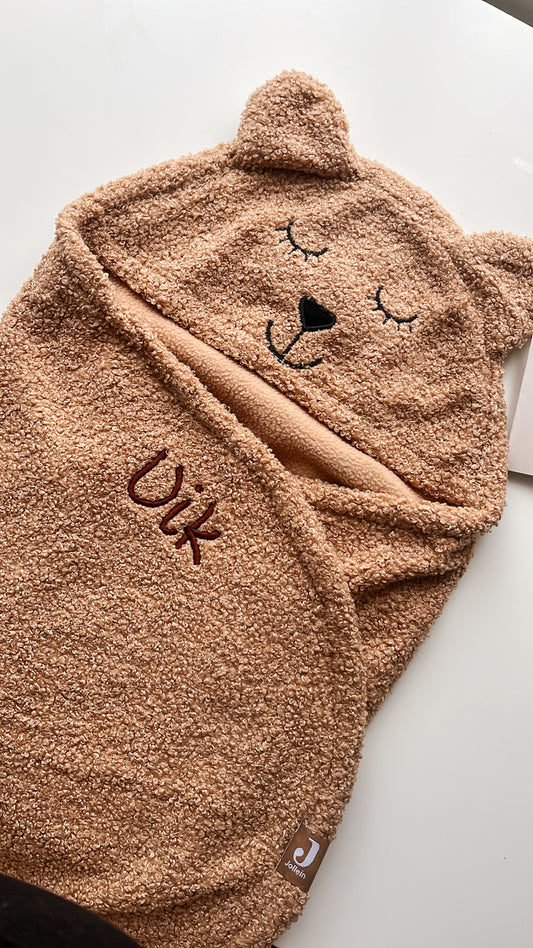 Wikkeldeken Bear Bouclé • Jollein