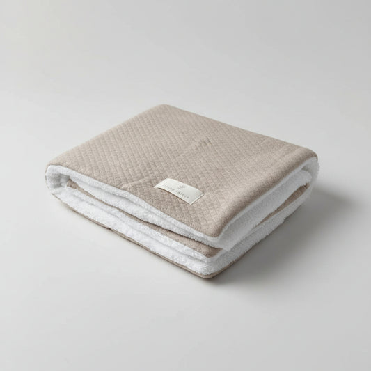 Deken David Camel (beige) • Living Nature