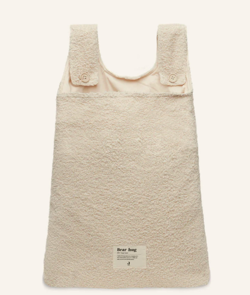Opbergzak bouclé naturel • Jollein