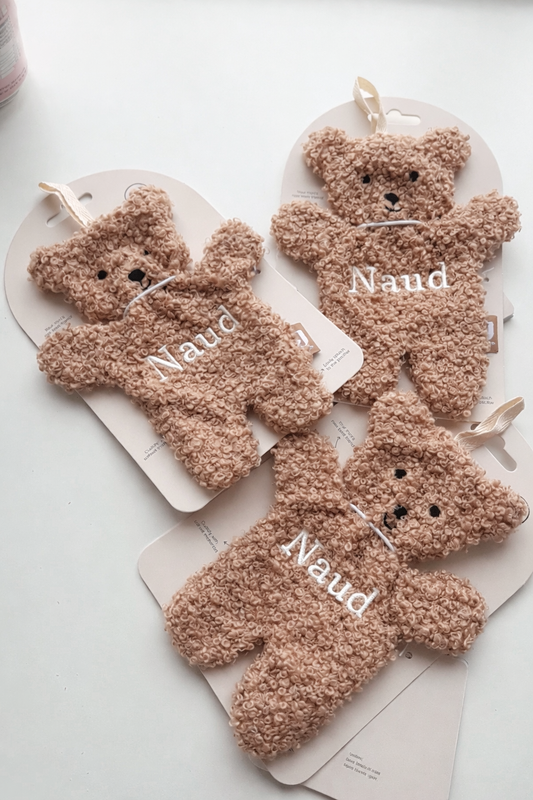 3-pack Speendoekje teddy bear • Jollein