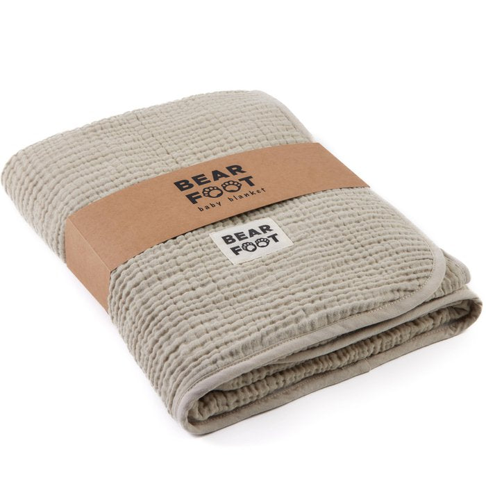 Fleece deken zand • BEARFOOT
