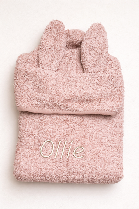 Badponcho wild rose • Jollein