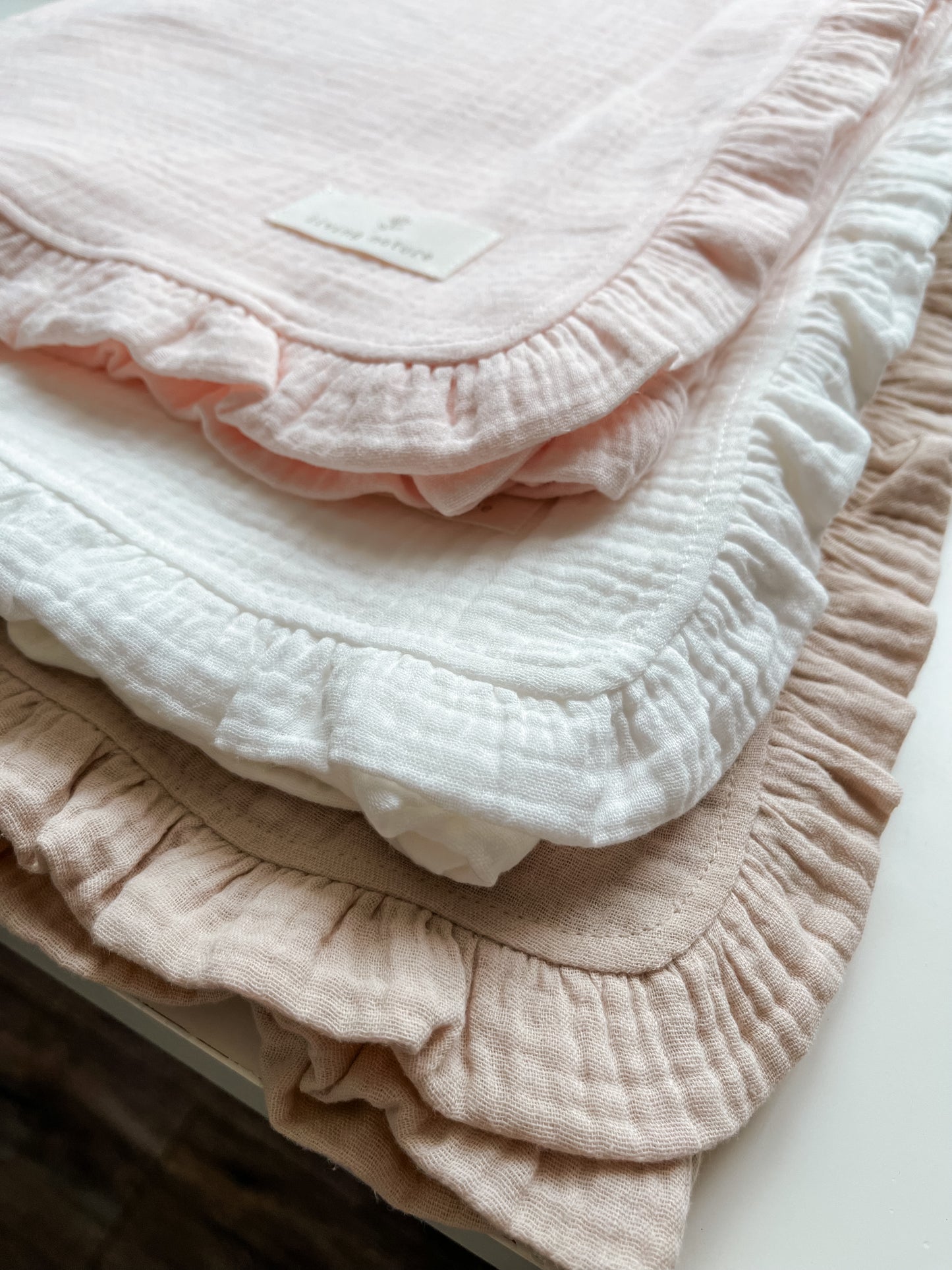 Delphine deken wit• Living Nature