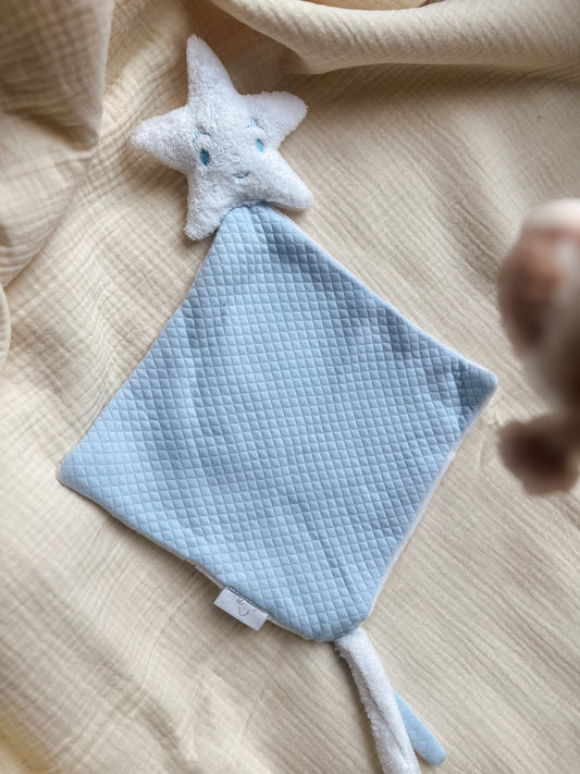 Doudou Little Star blauw • Living Nature
