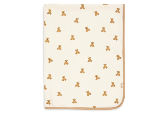 Wiegdeken Mini Teddy Bear Little Waffle • Jollein