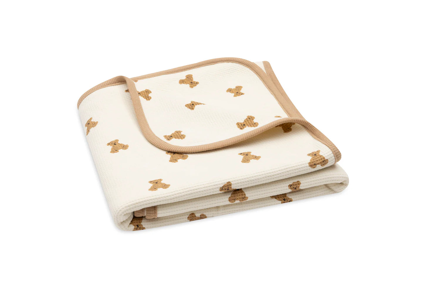 Wiegdeken Mini Teddy Bear Little Waffle • Jollein