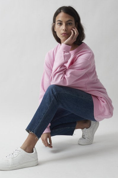 Sweater met lijntekening (dames) • liefgemerkt