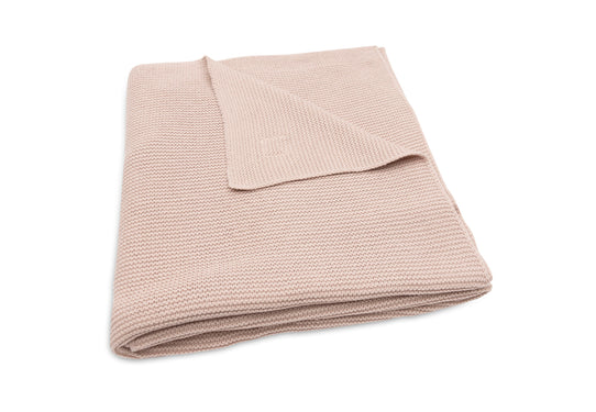 Basic knit deken wild rose • Jollein