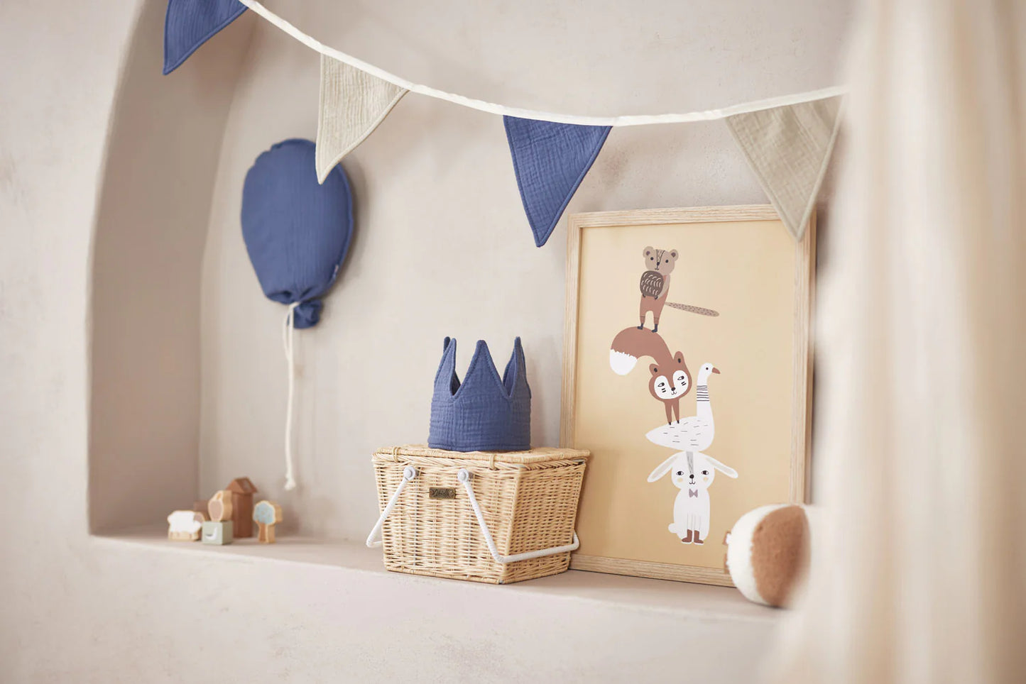 Ballon blauw • Jollein