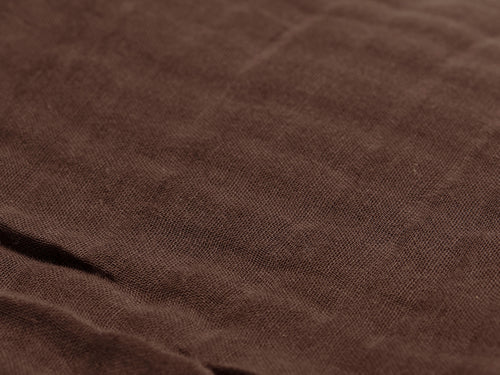 Wiegdeken wrinkled chestnut • Jollein