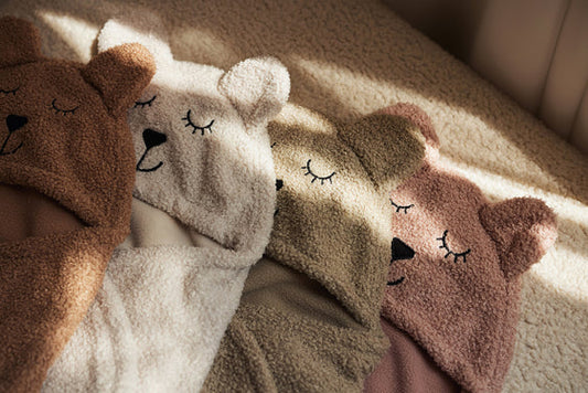 Wikkeldeken Bear Bouclé • Jollein